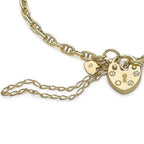 9K Yellow Gold  Bracelet (Size - 7.5),  Gold Wt. 2.7 Gms