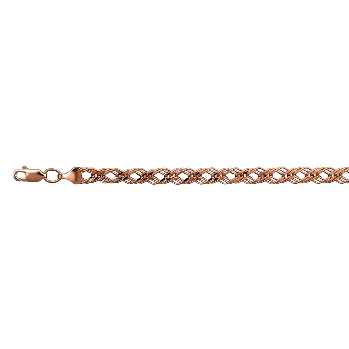 The Red Carpet Collection - 9K Yellow Gold Triple LInk Bracelet (Size - 7.5) 7724261 0