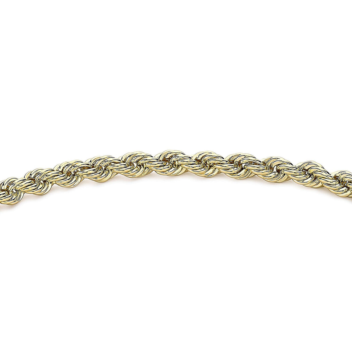 9K Yellow Gold 25.5mm x 3mm T Bar Rope Chain Albert Clasp Bracelet 7.5 Inch 7328223 1