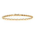 9K Yellow Gold Bracelet (Size 7.5), Gold Wt. 3.36 Gms.