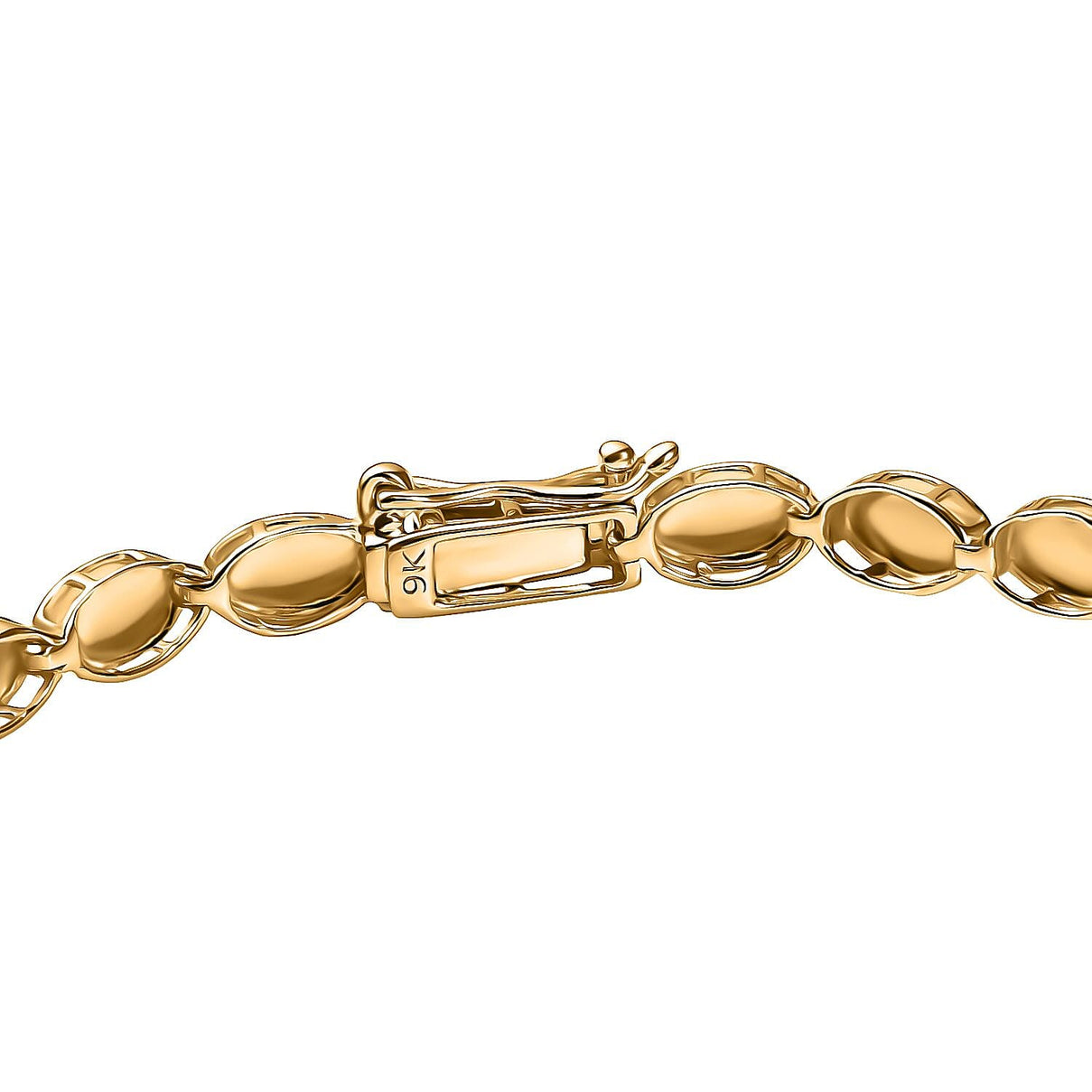 9K Yellow Gold Bracelet (Size 7.5) with Box Clasp 8265500 5