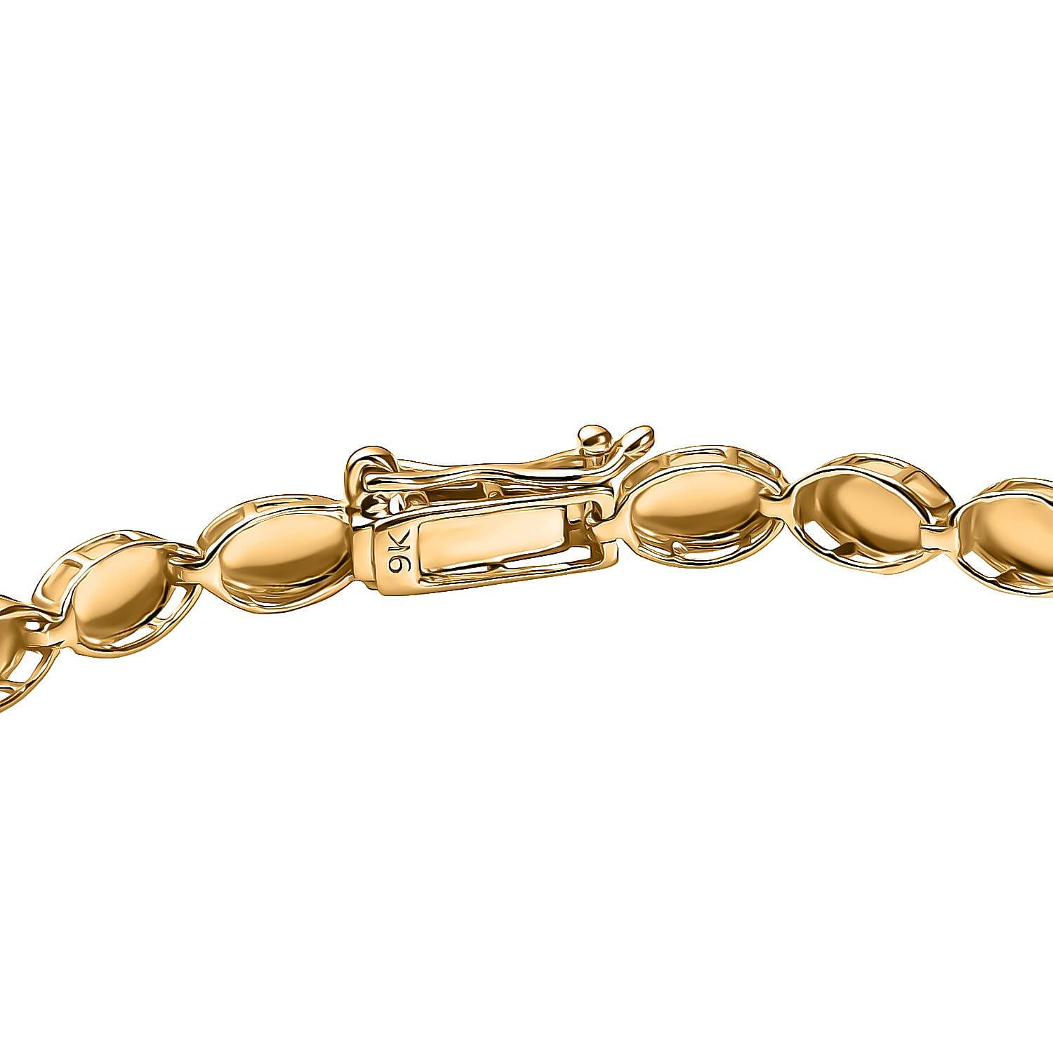 9K Yellow Gold Bracelet (Size 7.5) with Box Clasp 8265500 5