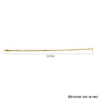 9K Yellow Gold Bracelet (Size 7.5), Gold Wt. 3.36 Gms.