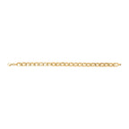 Ottoman Treasures 9K Yellow Gold Bracelet (Size - 7.5) with Lobster Clasp, Gold Wt. 4.68 Gms.