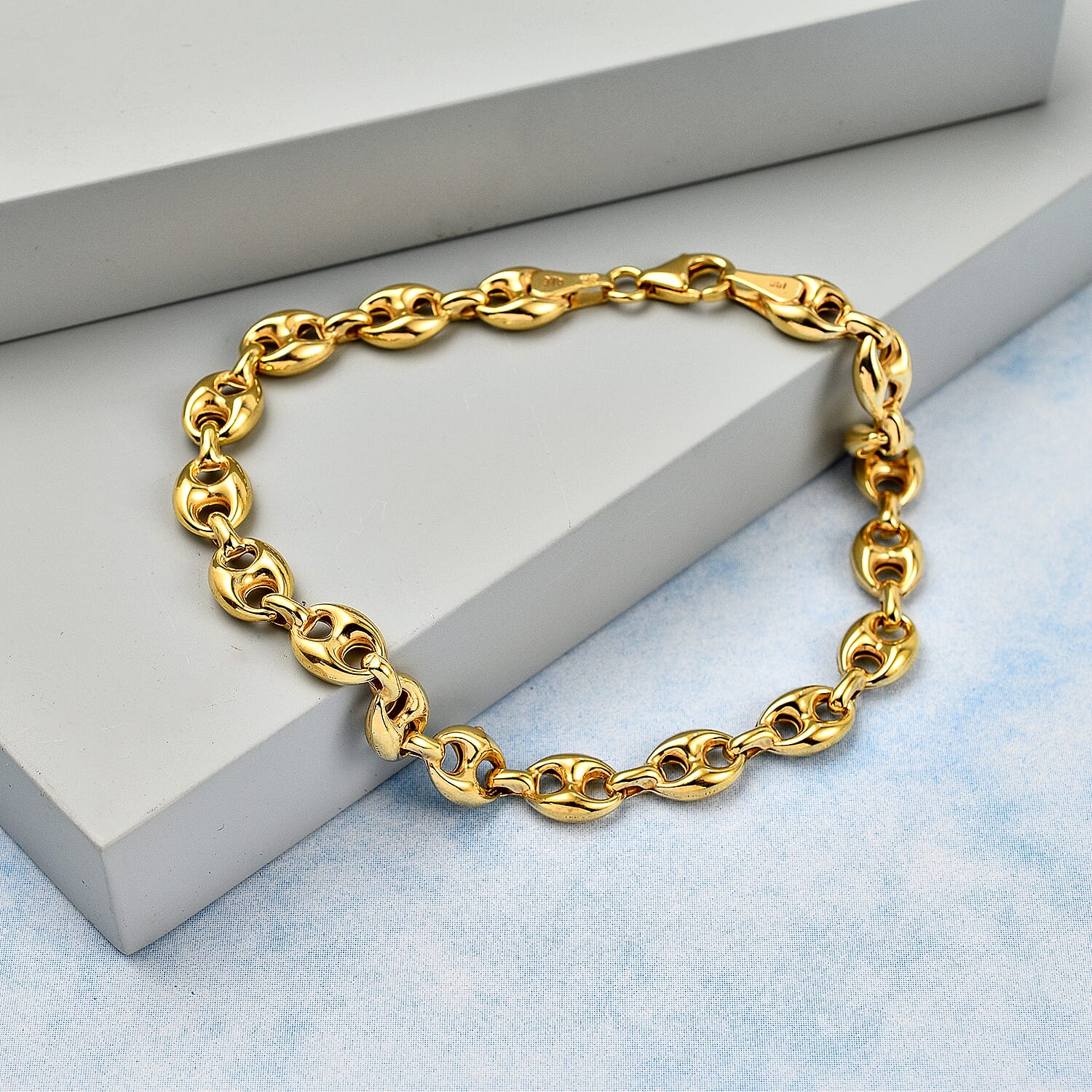 9K Yellow Gold Mariner Link Bracelet (Size - 7.5), Gold Wt 5.0 Gms 7432710 1