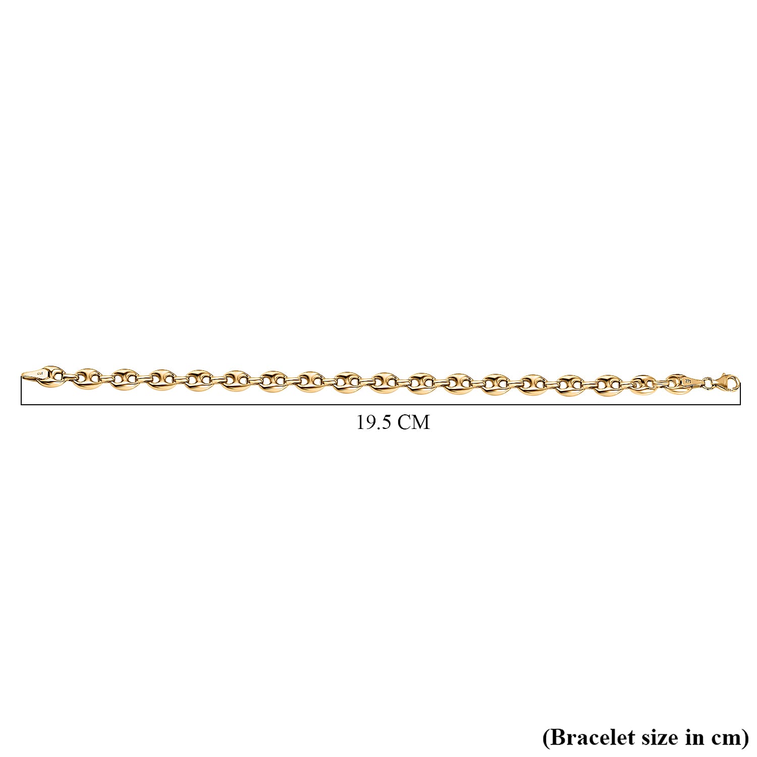 9K Yellow Gold Mariner Link Bracelet (Size - 7.5), Gold Wt 5.0 Gms 7432710 4