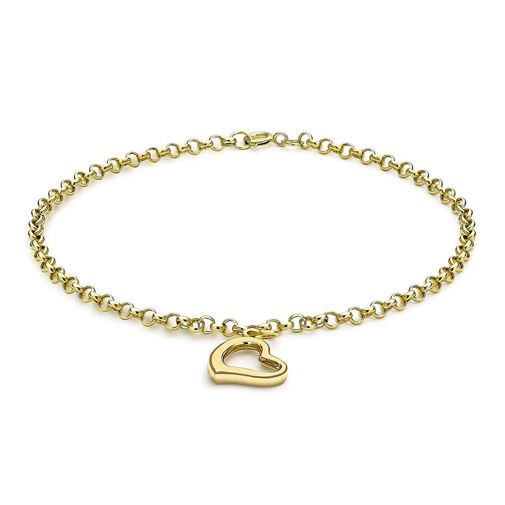 9K Yellow Gold  Bracelet (Size - 7),  Gold Wt. 0.96 Gms