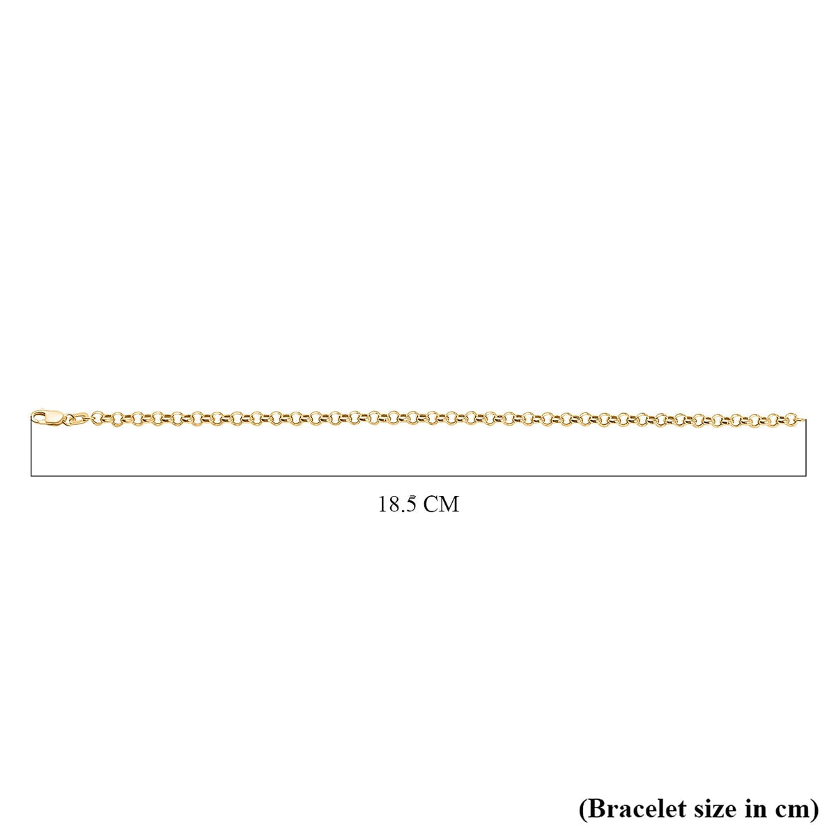 Closeout Deal - 9K Yellow Gold Belcher Bracelet (Size - 7) 7687542 4