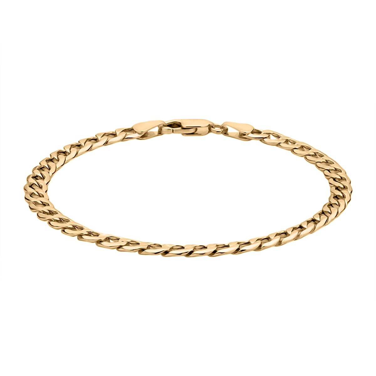 9K Yellow Gold Curb Bracelet (Size - 8.5), Gold Wt. 3.3 Gms 7711183 0