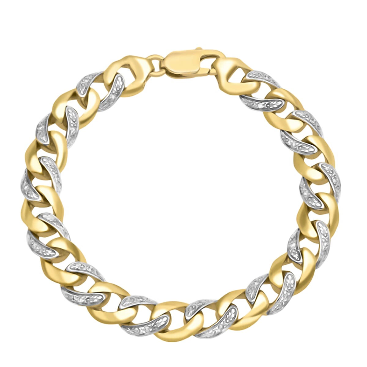 9K Yellow Gold Curb Bracelet (Size - 8.5 Inch), Gold Wt. 30.5 Gms 7763722 0