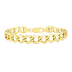9K Yellow Gold  Bracelet (Size - 8.5),  Gold Wt. 7.0 Gms