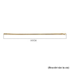 Royal Bali Collection 9K Yellow Gold Mesh Bracelet (Size - 8) with Lobster Clasp