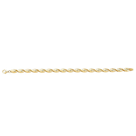 9K Yellow Gold 5.9MM Bracelet with Lobster Clasp 8 Inch V32472972 1