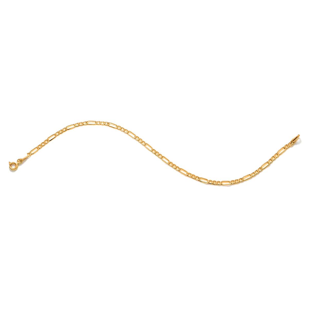 Maestro Collection-9K Yellow Gold Figaro Bracelet (Size - 8) 7382124 0