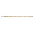 Italian Closeout - 9K Yellow Gold Bracelet (Size - 7.5) With Lobster Clasp