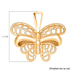 Close Out Deals - 9K Yellow Gold Butterfly Pendant