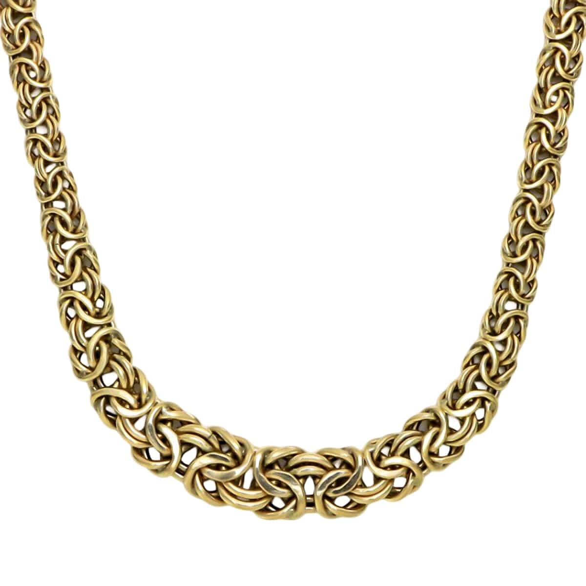 Maestro Collection - 9K Yellow Gold Byzantine Necklace (Size - 20), Gold Wt. 26.26 Gms 7722892 0