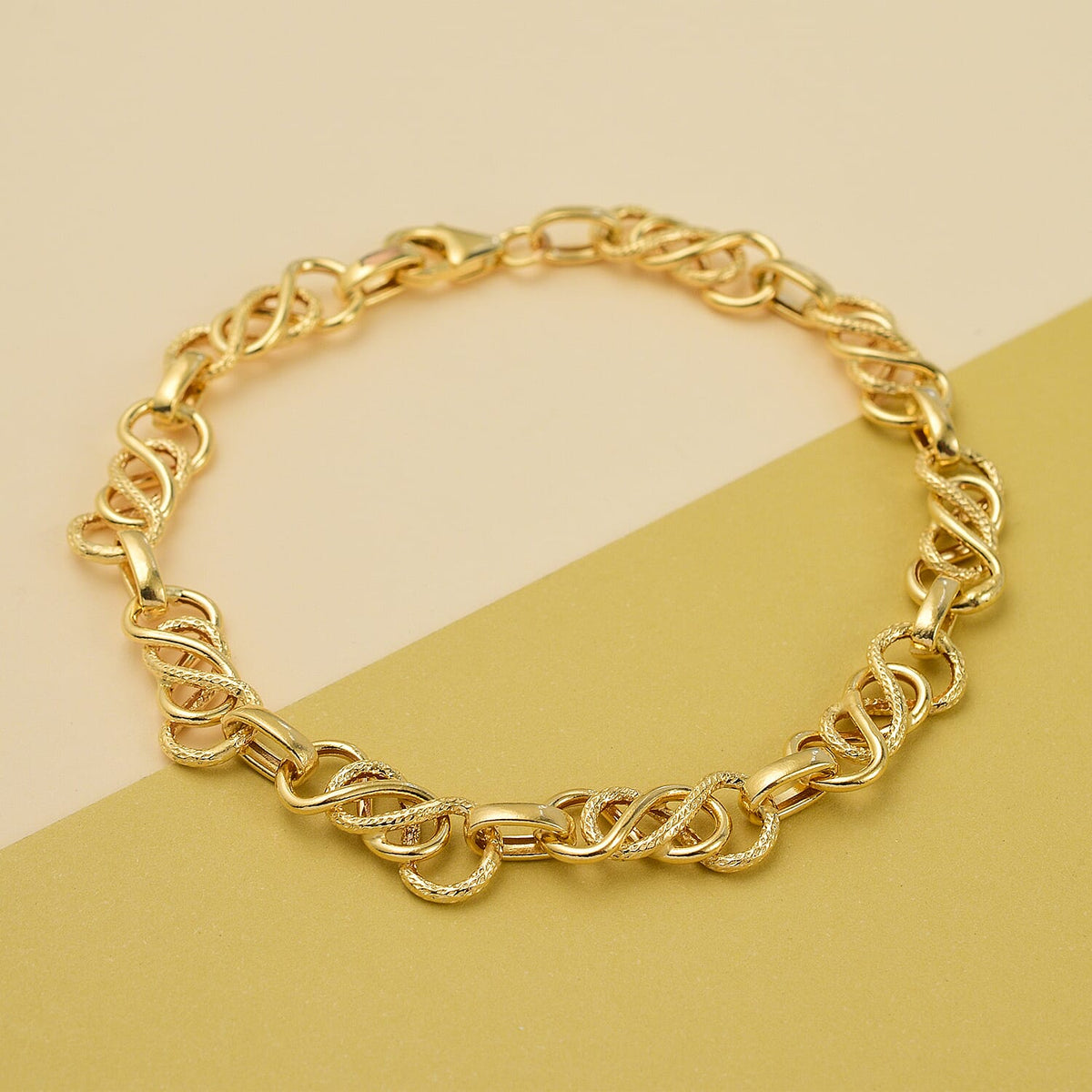 9K Yellow Gold Celtic Bracelet (Size - 7.5), Gold Wt 3.70 Gms 7711260 1