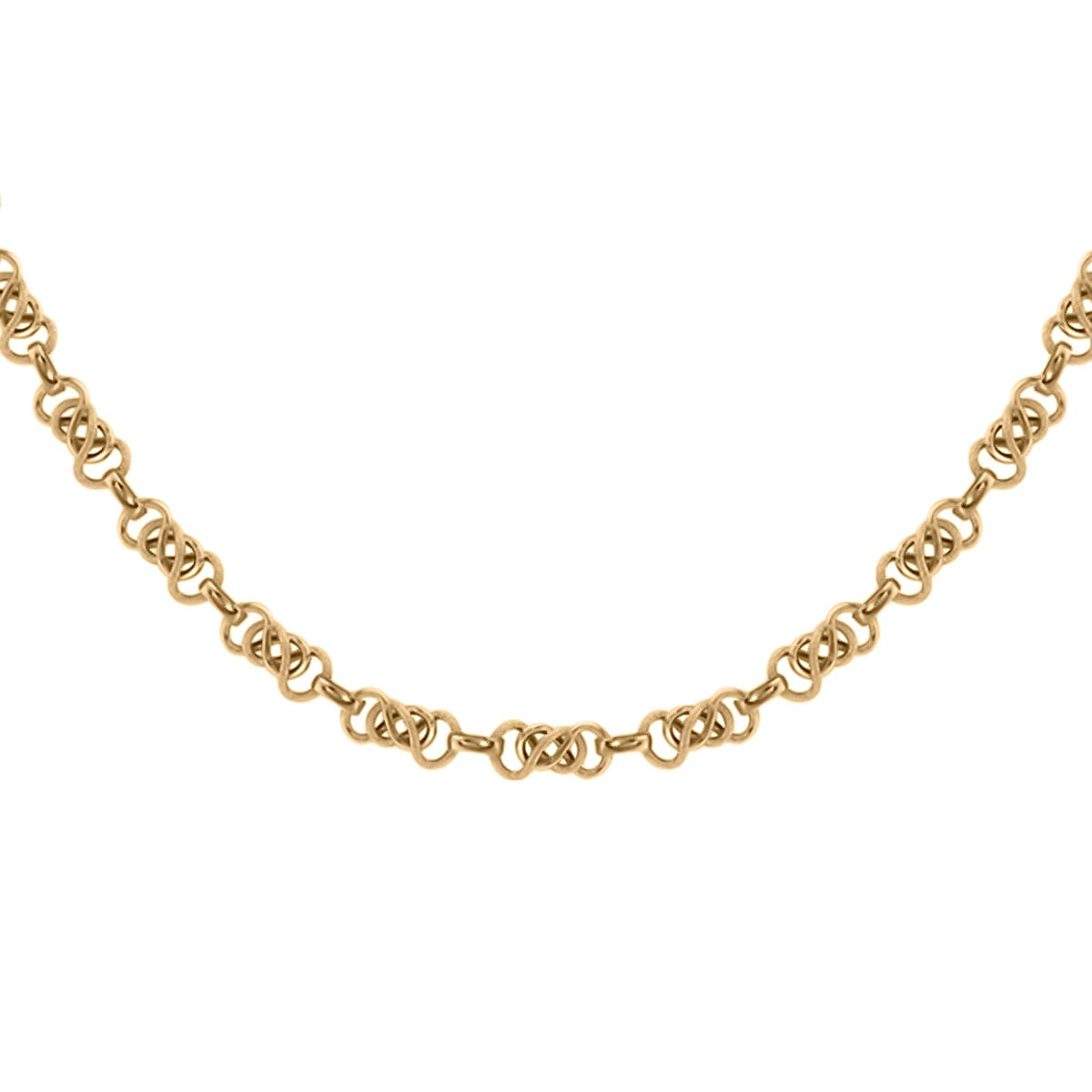 9K Yellow Gold CELTIC Link Necklace (Size - 20), Gold Wt. 9.00 Gms 7712178 1