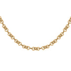 9K Yellow Gold CELTIC Link Necklace (Size - 20), Gold Wt. 9.00 Gms
