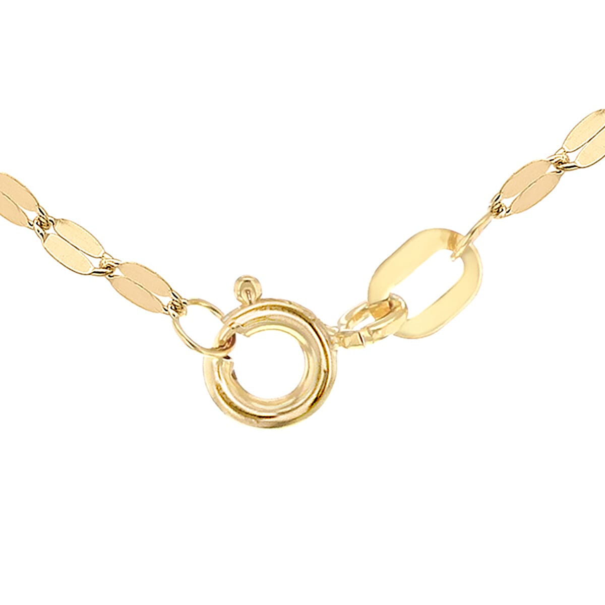 1.8mm Forzatina Chain 16 Inch in 9K Yellow Gold 7582314 3