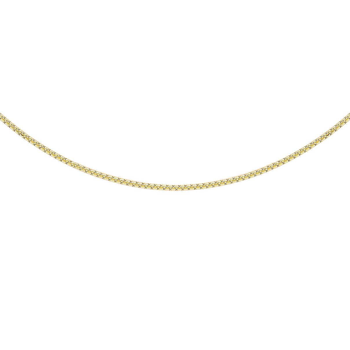 Diamond Cut Box Chain 16 Inch in 9K Yellow Gold 7579376 0