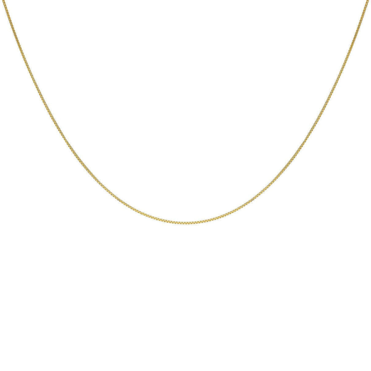 Diamond Cut Box Chain 16 Inch in 9K Yellow Gold 7579376 4