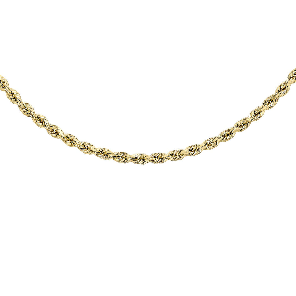 9K Yellow Gold  Chain (Size - 16),  Gold Wt. 5.5 Gms