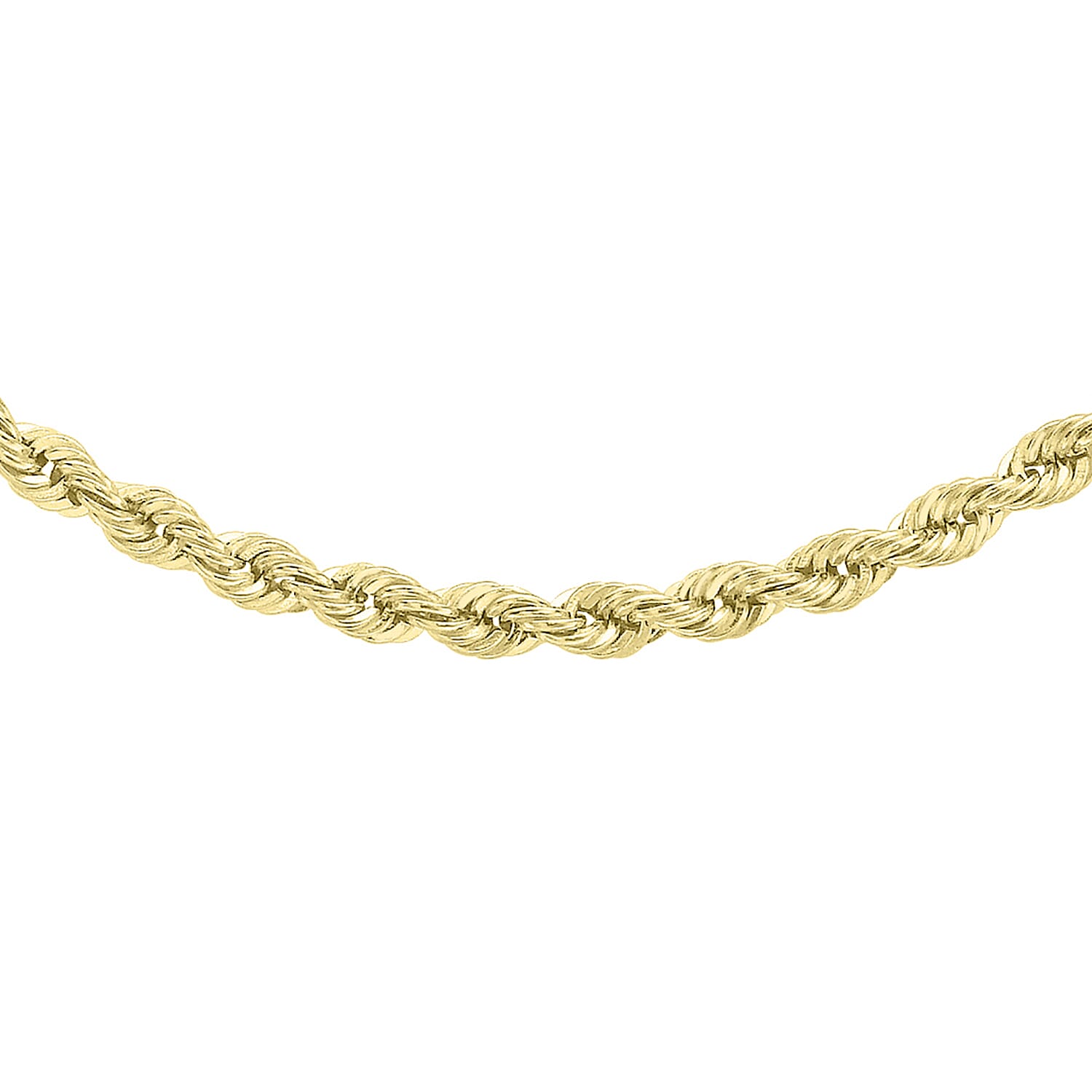 Rope Chain 16 Inch in 9K Yellow Gold 7581728 0