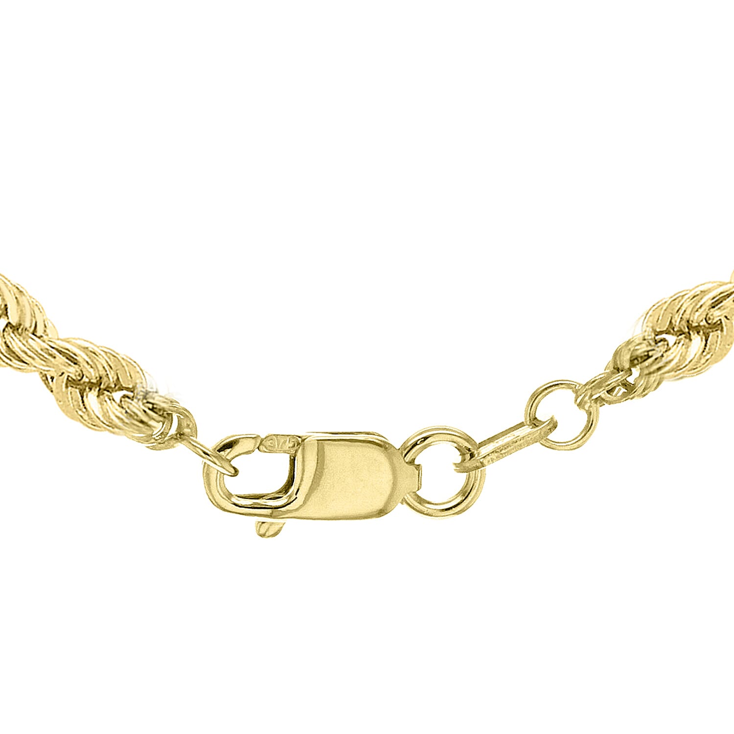 Rope Chain 16 Inch in 9K Yellow Gold 7581728 2