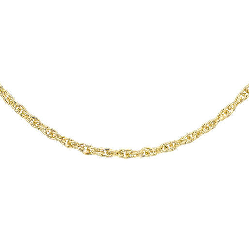 Prince of Wales Chain 18 Inch in 9K Gold