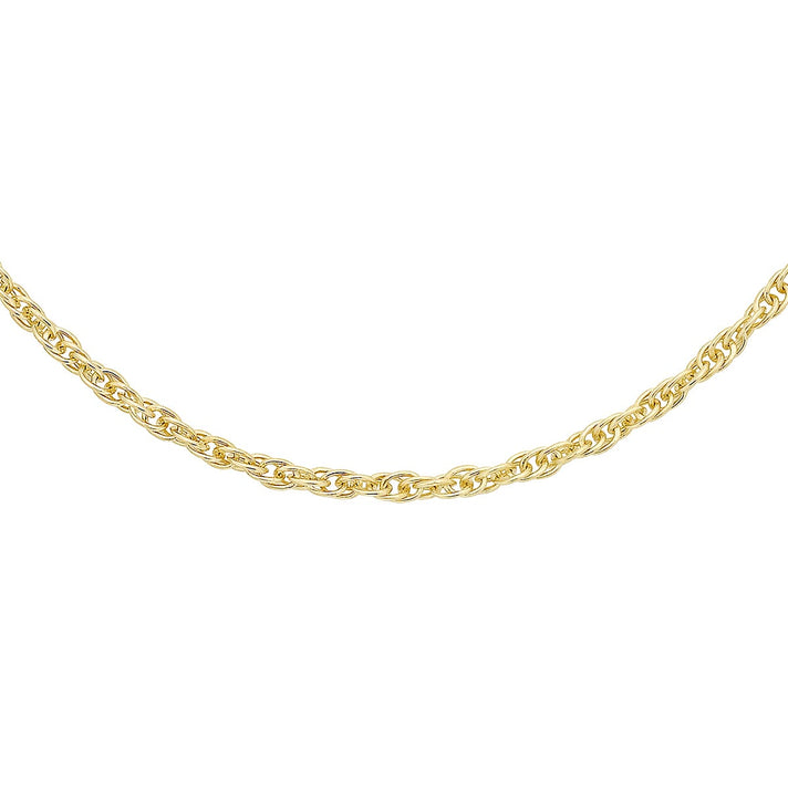 Prince of Wales Chain 18 Inch in 9K Yellow Gold 7579722 1