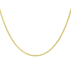 9K Yellow Gold Chain (Size - 18), Gold Wt.0.75 Gms
