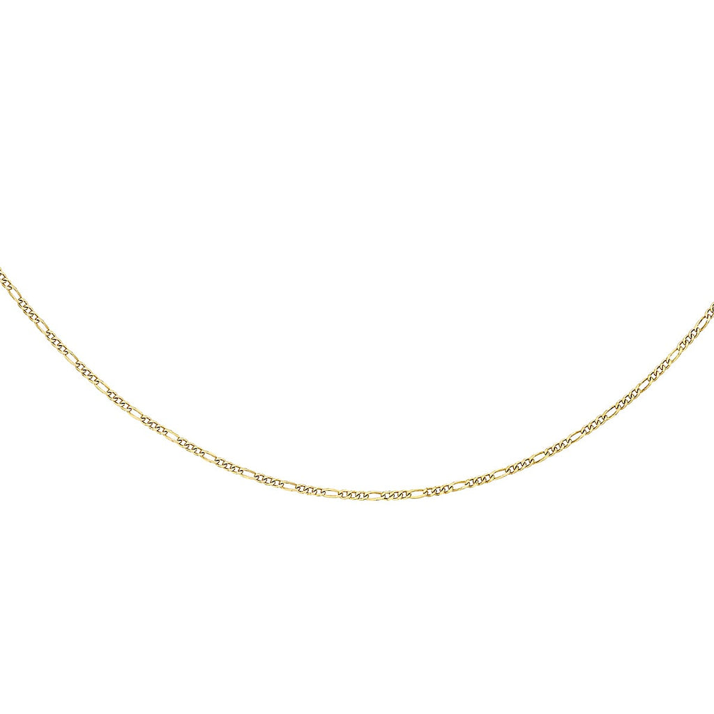 9K Yellow Gold  Chain (Size - 18),  Gold Wt. 1.2 Gms