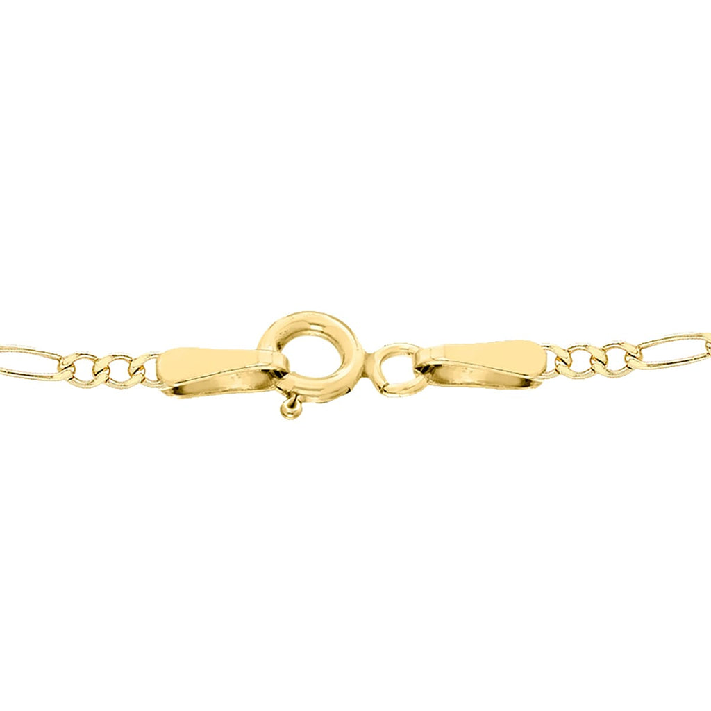 9K Yellow Gold  Chain (Size - 18),  Gold Wt. 1.3 Gms