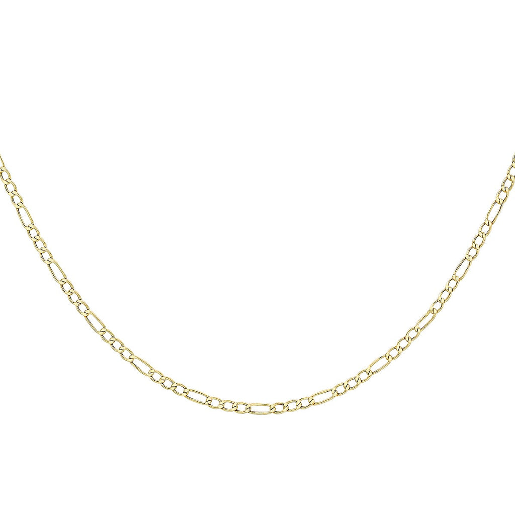 9K Yellow Gold  Chain (Size - 18),  Gold Wt. 1.8 Gms