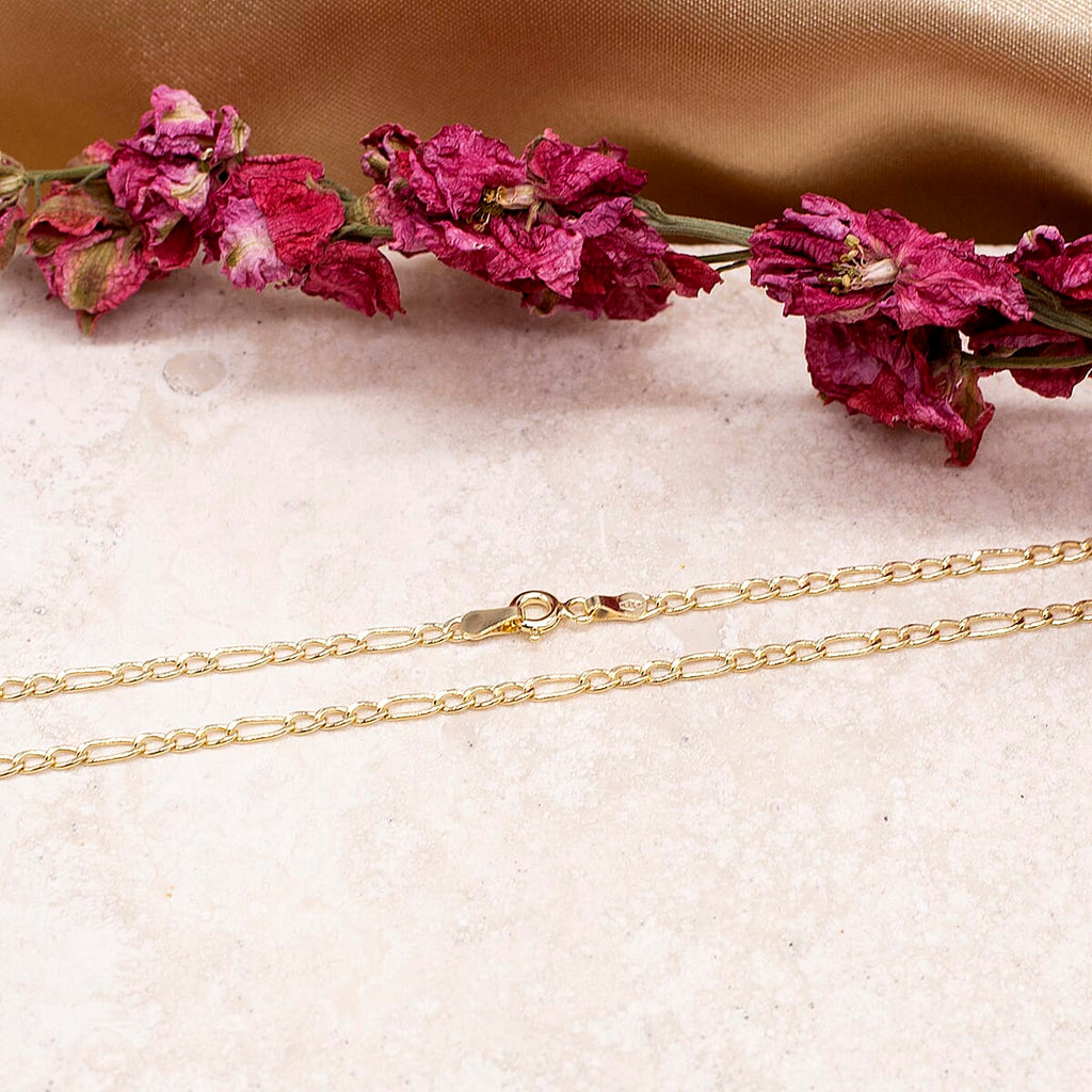 9K Yellow Gold  Chain (Size - 18),  Gold Wt. 1.8 Gms