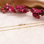 9K Yellow Gold  Chain (Size - 18),  Gold Wt. 1.8 Gms