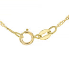 9K Yellow Gold  Chain (Size - 18),  Gold Wt. 1 Gms