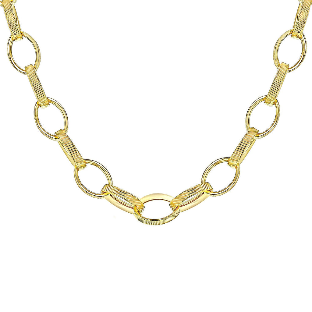 9K Yellow Gold  Chain (Size - 18),  Gold Wt. 11.6 Gms