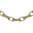 9K Yellow Gold  Chain (Size - 18),  Gold Wt. 13.5 Gms