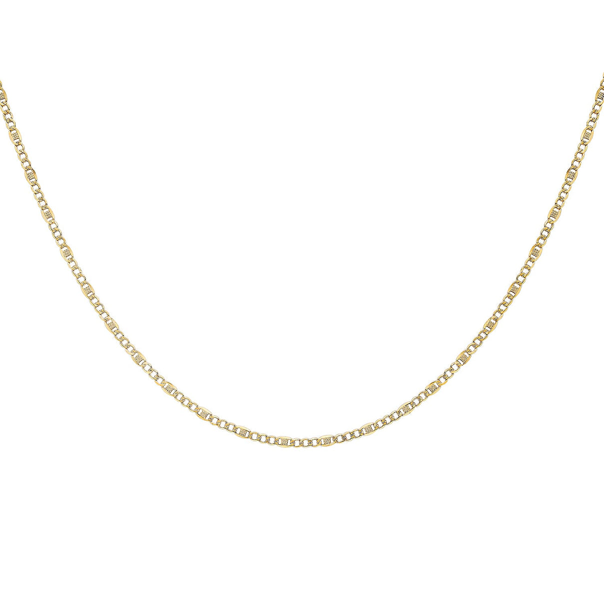 3.6mm Rambo Curb Chain 18 Inch in 9K Yellow Gold 7578178 3
