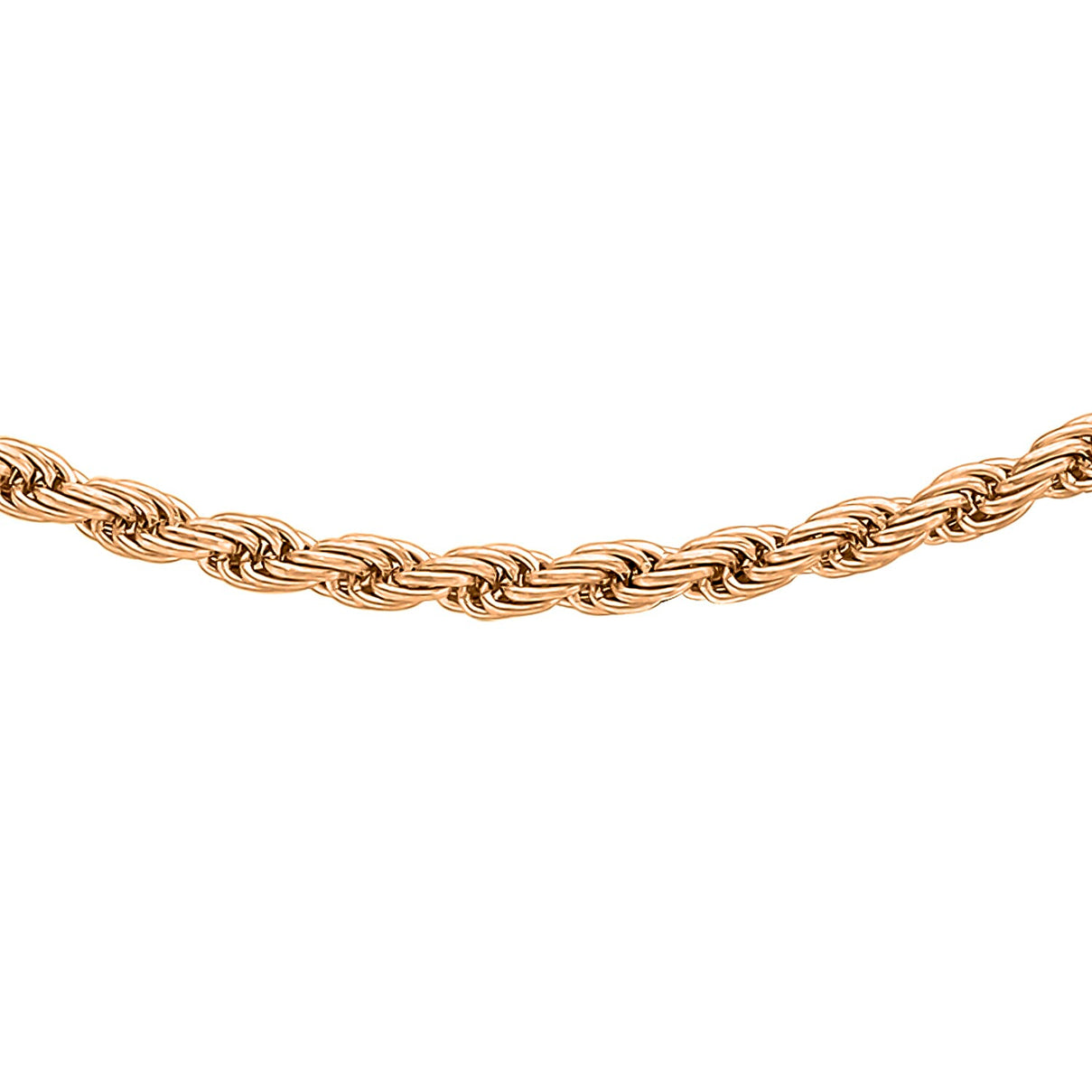 Rope Chain 18 Inch in 9K Rose Gold 3.8g 7582720 0