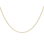 9K Yellow Gold  Chain (Size - 18),  Gold Wt. 3 Gms