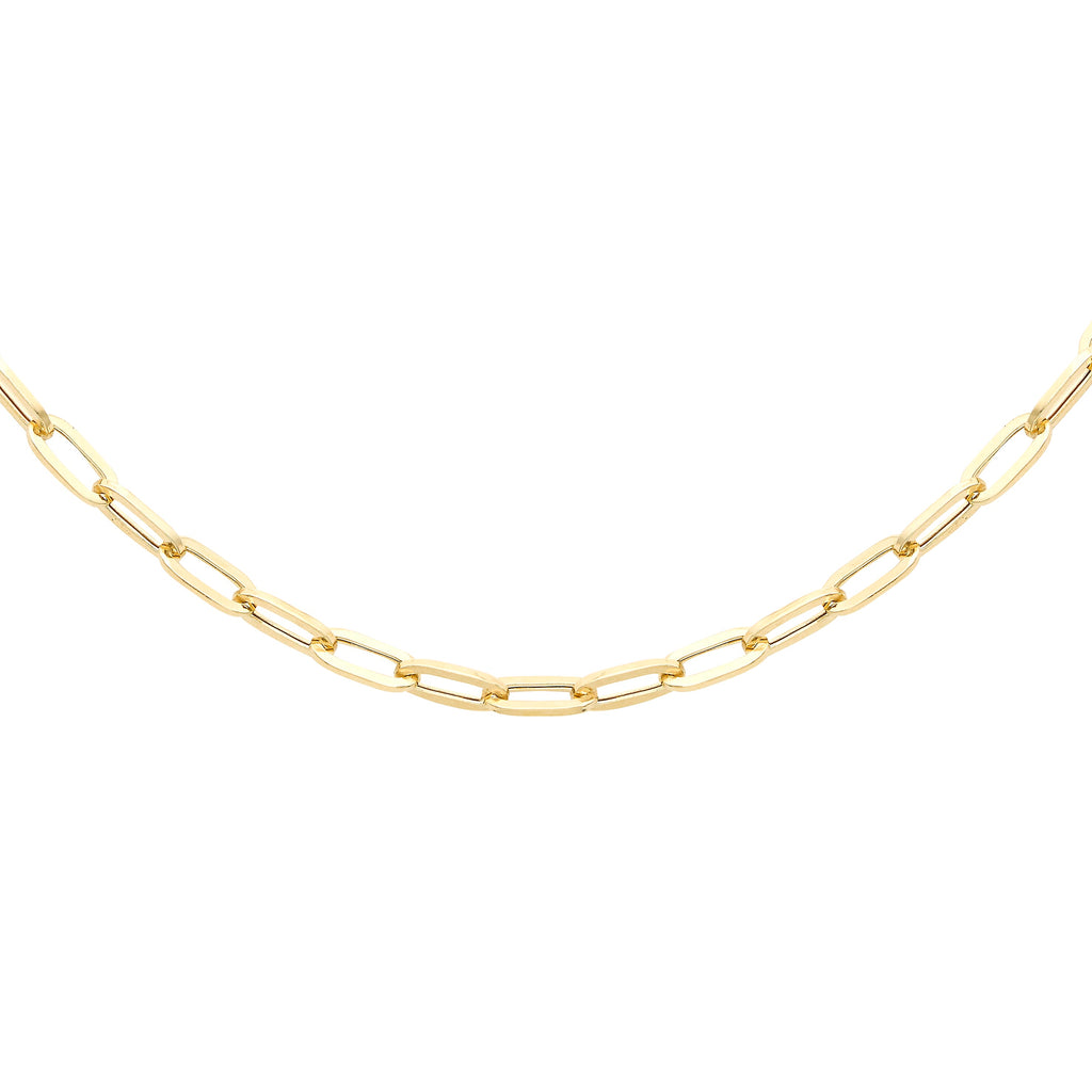 9K Yellow Gold  Chain (Size - 18),  Gold Wt. 4.7 Gms