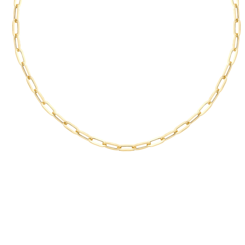 9K Yellow Gold  Chain (Size - 18),  Gold Wt. 4.7 Gms