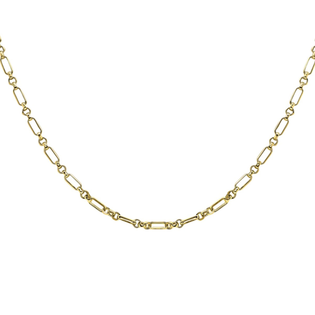 9K Yellow Gold  Chain (Size - 18),  Gold Wt. 4.7 Gms