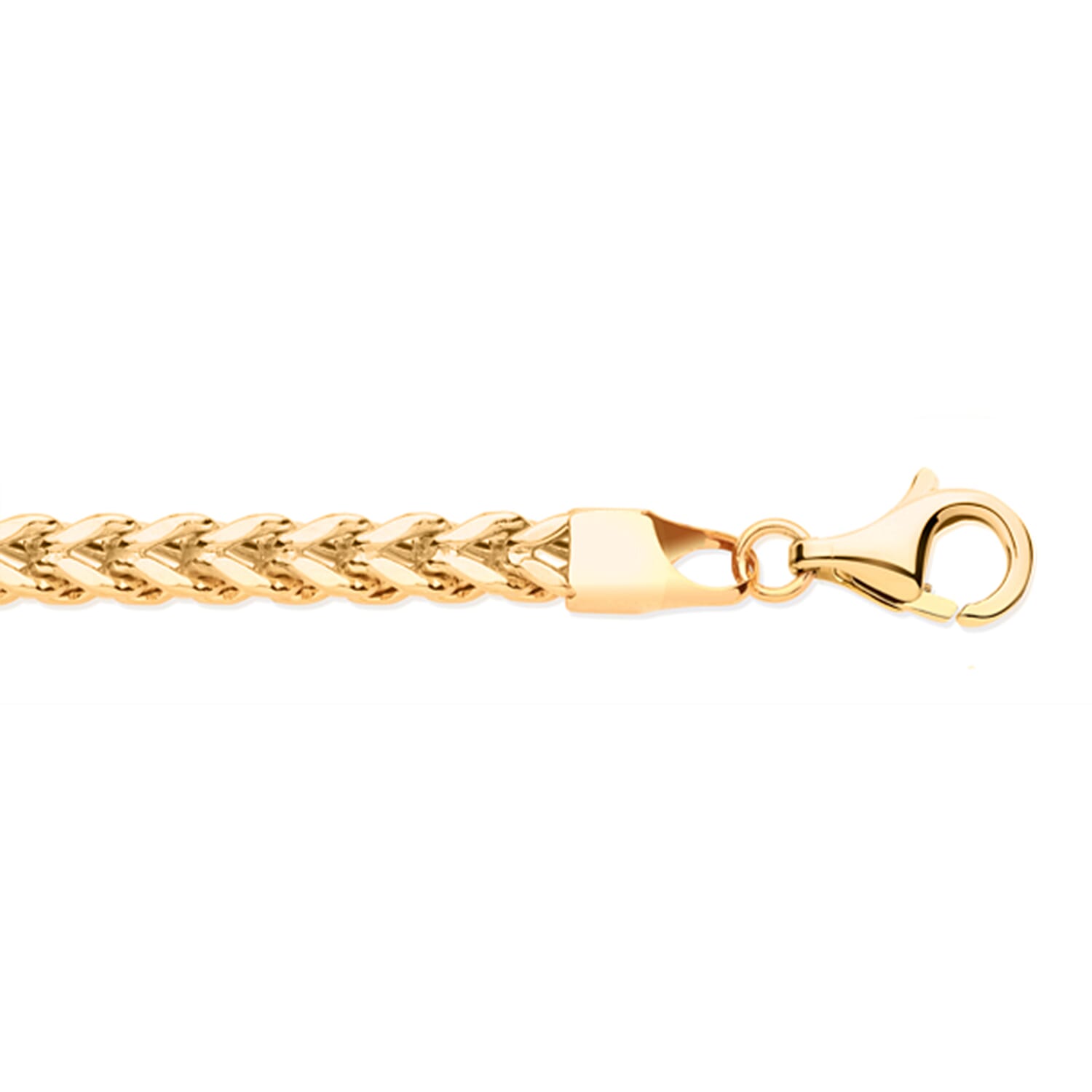 9K Yellow Gold 2MM Franco Necklace with Lobster Clasp 18 Inch 8062140 0