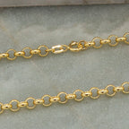 9K Yellow Gold  Chain (Size - 18),  Gold Wt. 6.2 Gms