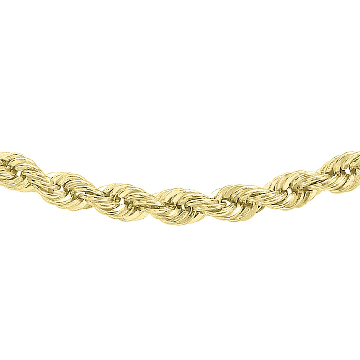 Rope Chain 18 Inch in 9K Yellow Gold 7581732 0